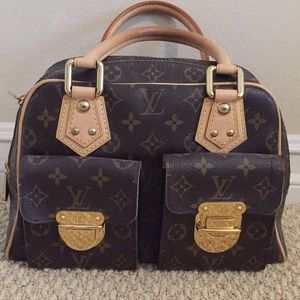 Louis Vuitton Monogram Manhattan PM Handbag